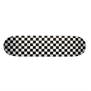 Classic Chequerboard Skateboard