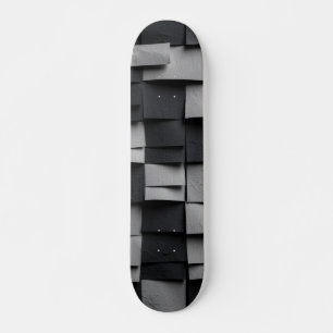 Classic Chequered Pattern Skateboard