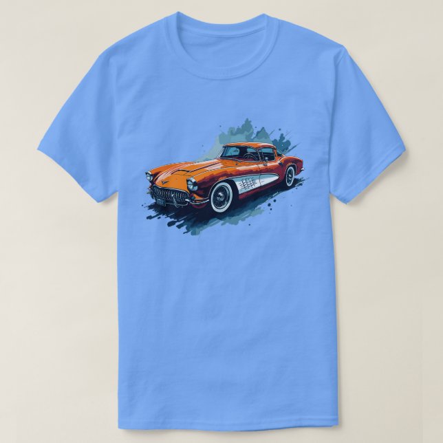 Classic Chevrolet Corvette 1953 T-Shirt (Design Front)