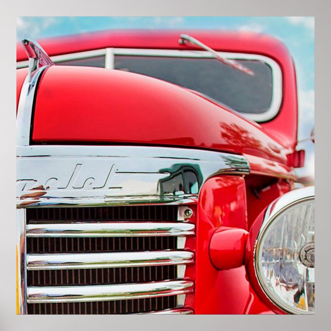 Classic Chevrolet Truck Poster (Front)