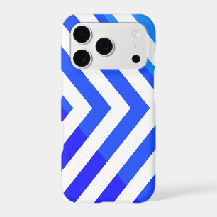 Classic Chevron Pattern in Blue and White