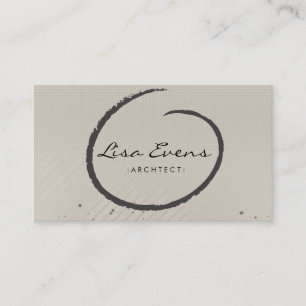 Classic Chevron Pattern Subtle Business Card