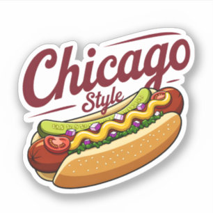 Classic Chicago Style Hot Dog Food Lover 