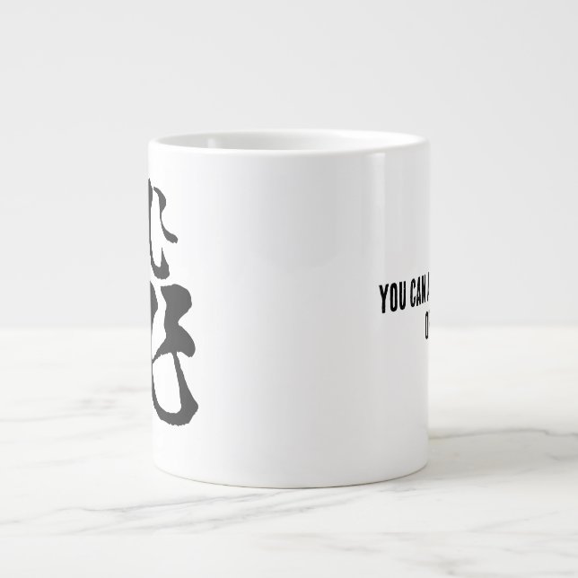 Classic Chinese Calligraphy-Fly-#001- Large Coffee Mug (Front)