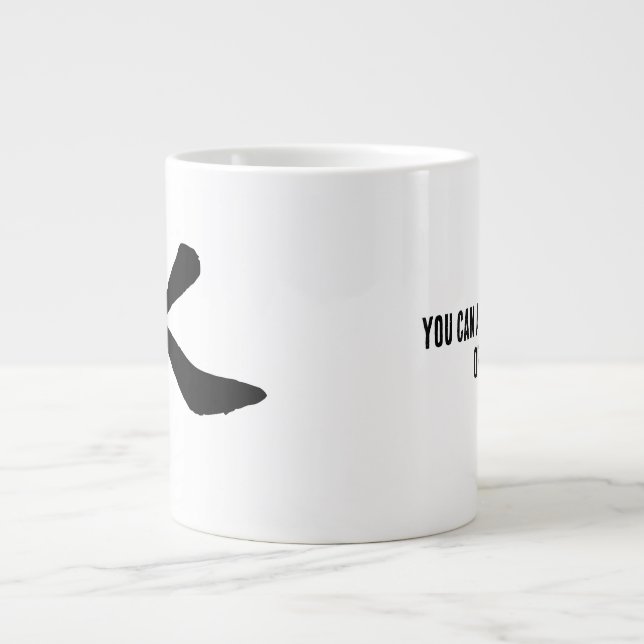 Classic Chinese Calligraphy-Water-#001- Large Coffee Mug (Front)
