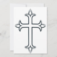 Classic Christian Cross Minimalist Fine Art