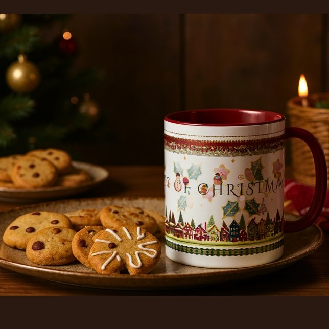 Classic Christmas Decorative Festive Jolly Mug (Creator Uploaded)