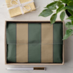 Classic Christmas Green And Gold Stripes Tissue Paper<br><div class="desc">Gift Giving Package Stuffing Tissue Paper printed with a Classic Christmas Green And Gold Stripes graphic art design illustration by TheFabricSeal print on demand shop at Zazzle.com #ZazzleMade ©️Original. https://www.zazzle.com/store/thefabricseal These beautiful coloured tones are inspired by the extensive Winter Season colour palette and can be used and welcomed any time...</div>