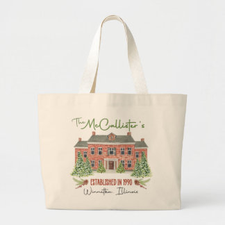 Classic Christmas Movie Large Tote Bag