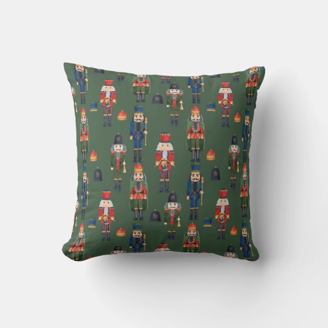 Classic Christmas Pattern Cushion (Front)