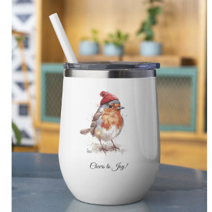 Classic Christmas Robin, custom 