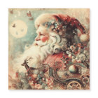 Classic Christmas Santa Magnet