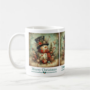 Classic Christmas Snowman Mug