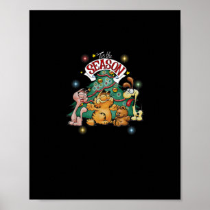 Classic Christmas Tis The Season Odie Arlene Poster