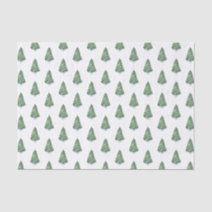 Classic Christmas Tree In Chinoiserie Planter Tissue Paper