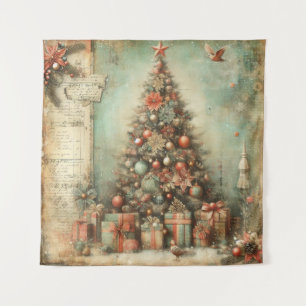 Classic Christmas Tree Tapestry
