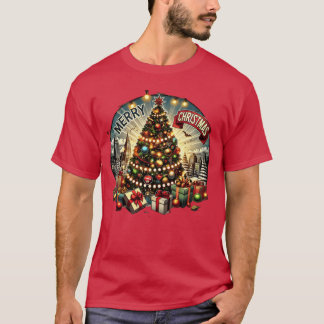 Classic Christmasree Design Christmas Gifts T-Shirt