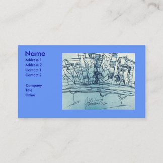 CLASSIC CITYSCAPE BUSINESS CARD