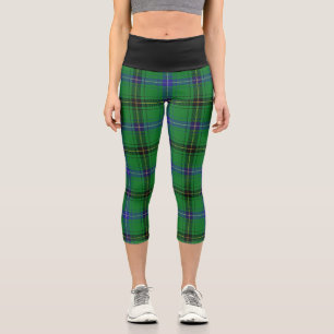 Classic Clan Henderson Tartan Plaid Capri Leggings