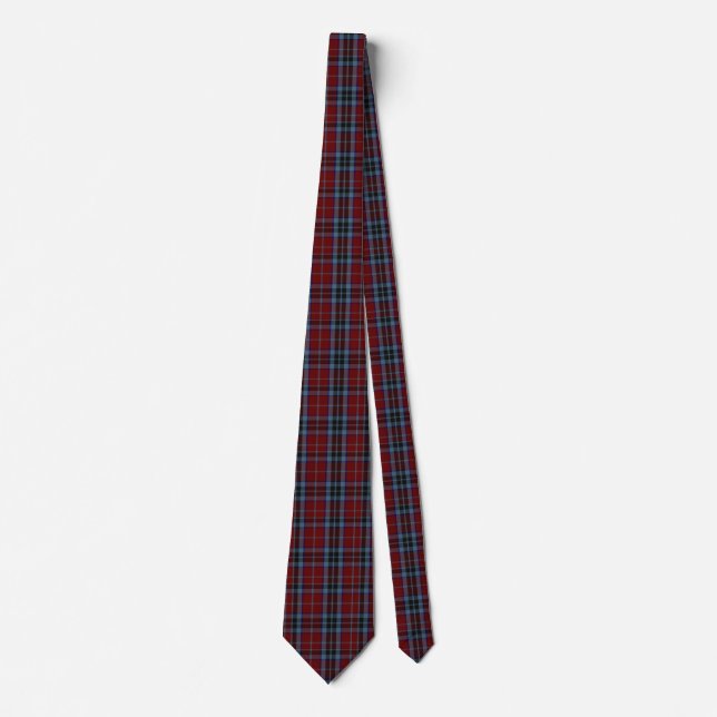 Classic Clan MacTavish Tartan Plaid Neck Tie (Front)