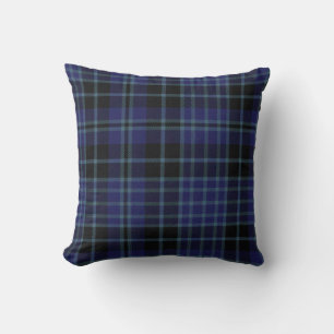 Classic Clark Tartan Plaid Pillow