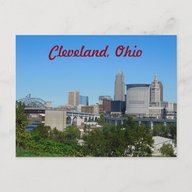 Classic Cleveland, OH Postcard (Front)