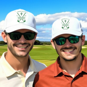 Classic Club Name Forest Green Golf Hat