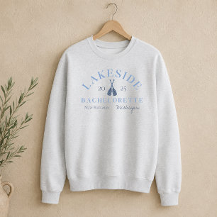 Classic Coastal Lake Bachelorette Sweatshirt