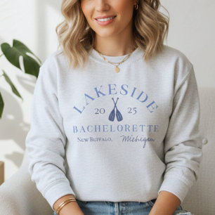 Classic Coastal Lake Bachelorette Sweatshirt
