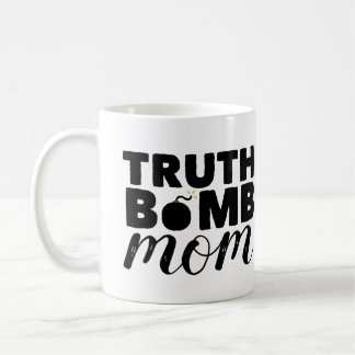 Classic Coffee Mug Truth Bomb Mum Large Logo
