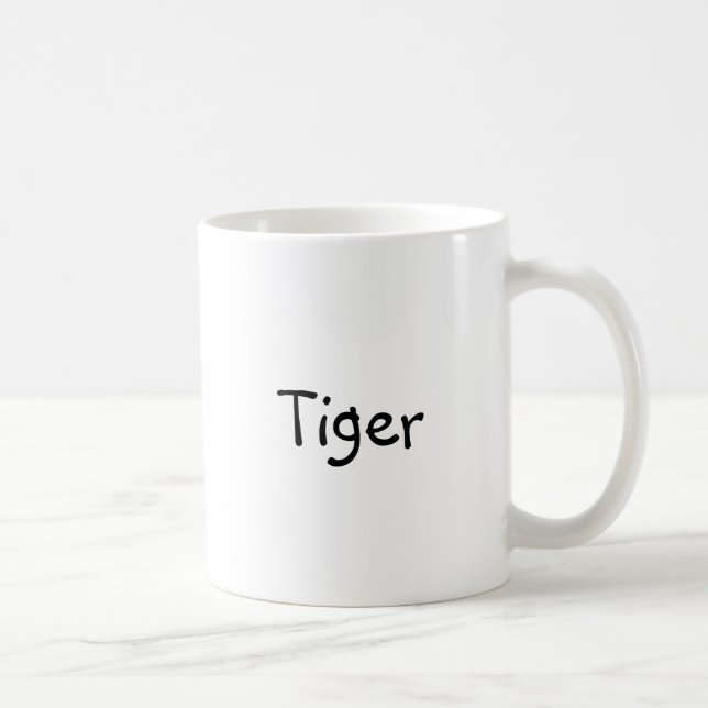 Classic coffee mug with "Tiger" (Right)