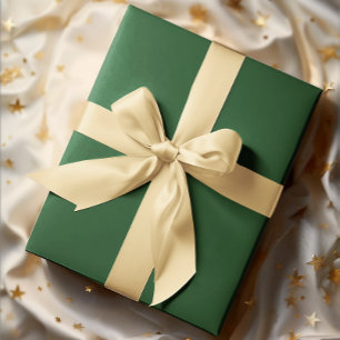 Classic Colors - Dark Green - Solid Roll Wrapping Paper