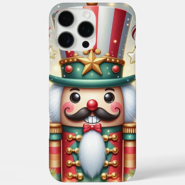 Classic, colourful, whimsical Christmas nutcracker Case-Mate iPhone Case (Back)