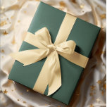 Classic Colours - Teal Green - Solid Roll Wrapping Paper<br><div class="desc">Brighten up your Christmas gifts with this elegant, stylish Teal Green wrapping paper from our Traditional Christmas Colours collection. This beautiful teal green wrapping paper is the perfect way to add a touch of charm and sophistication to your holiday gifts. The carefully selected colour is a festive and luxurious shade...</div>
