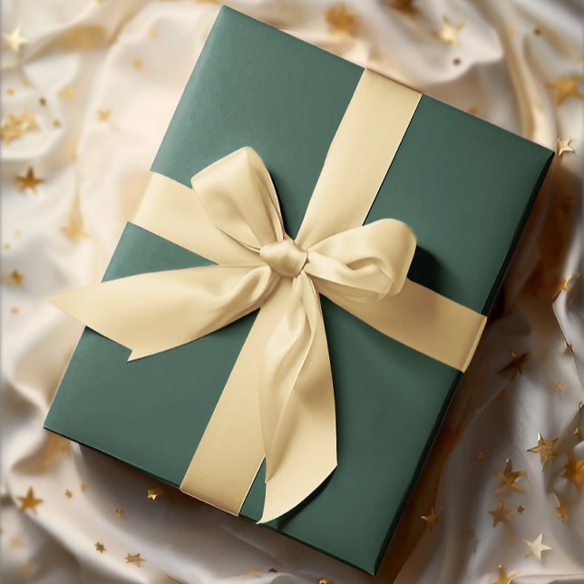 Classic Colours - Teal Green - Solid Roll Wrapping Paper (Creator Uploaded)