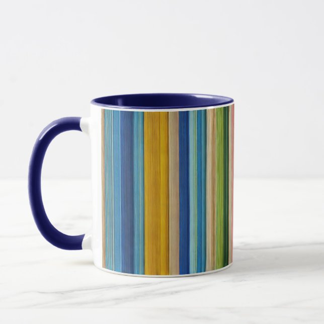  Classic Comfort Stripes Coffee Mug (Left)