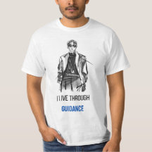CLASSIC COMFORTABLE GENTLEMAN T-SHIRT WITH QUOTE