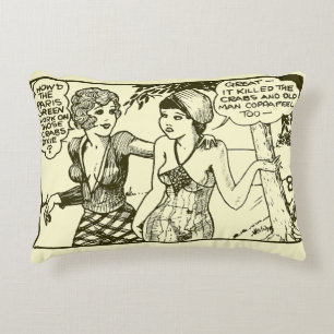 Classic Comic Art Indoor Accent Pillow