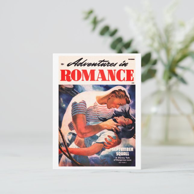 Classic Comic Postcard (Standing Front)