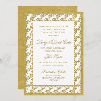 Classic Corporate Gala Event Invitation