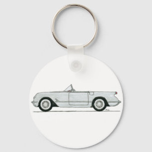 Classic Corvette Keychain