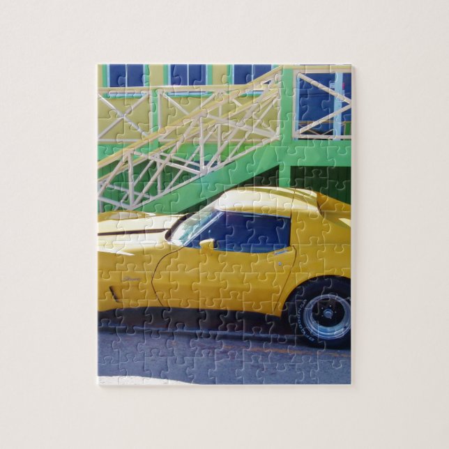 Classic Corvette Stingray. Jigsaw Puzzle (Vertical)
