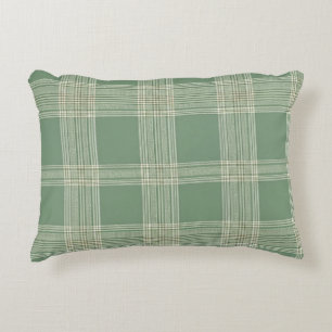 Classic Cottagecore Gingham Check Decorative Cushion