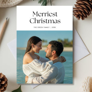 Classic Couple Holiday Season Holiday Card