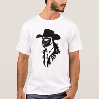 Classic Cowboy Western Vintage American Cowboy De T-Shirt