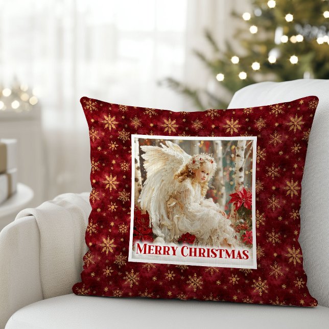 Classic Cozy Winter Scene Kids Gift Christmas  Cushion (Classic Cozy Winter Scene Kids Gift Christmas Pillow

)