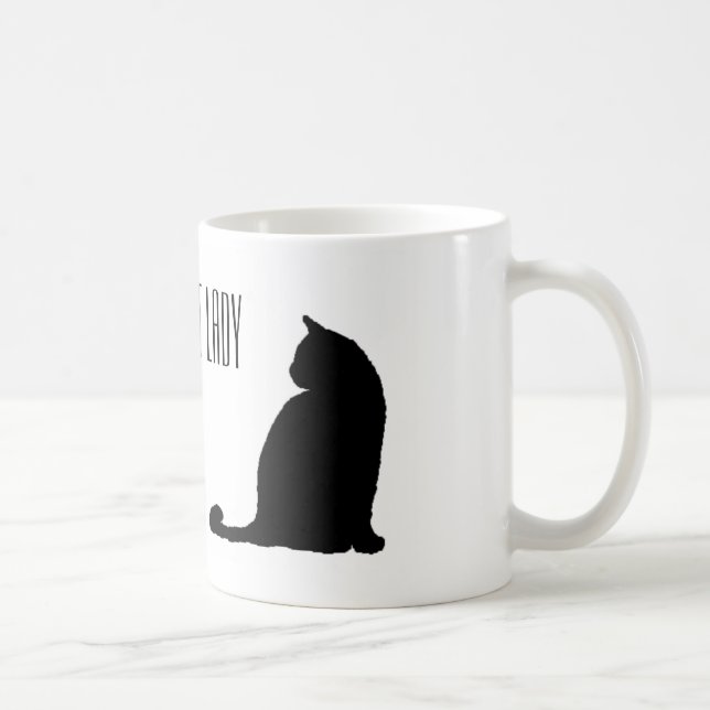 Classic Crazy Cat Lady Mug (Right)