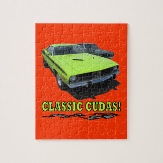 Classic Cudas Design Jigsaw Puzzle