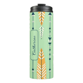 CLASSIC CUSTOM  BOHO PATTERN DESIGN  THERMAL TUMBLER