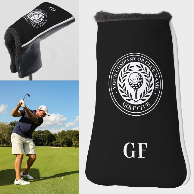 Classic Custom Name Putter Golf Head Cover Black (Creator Uploaded)